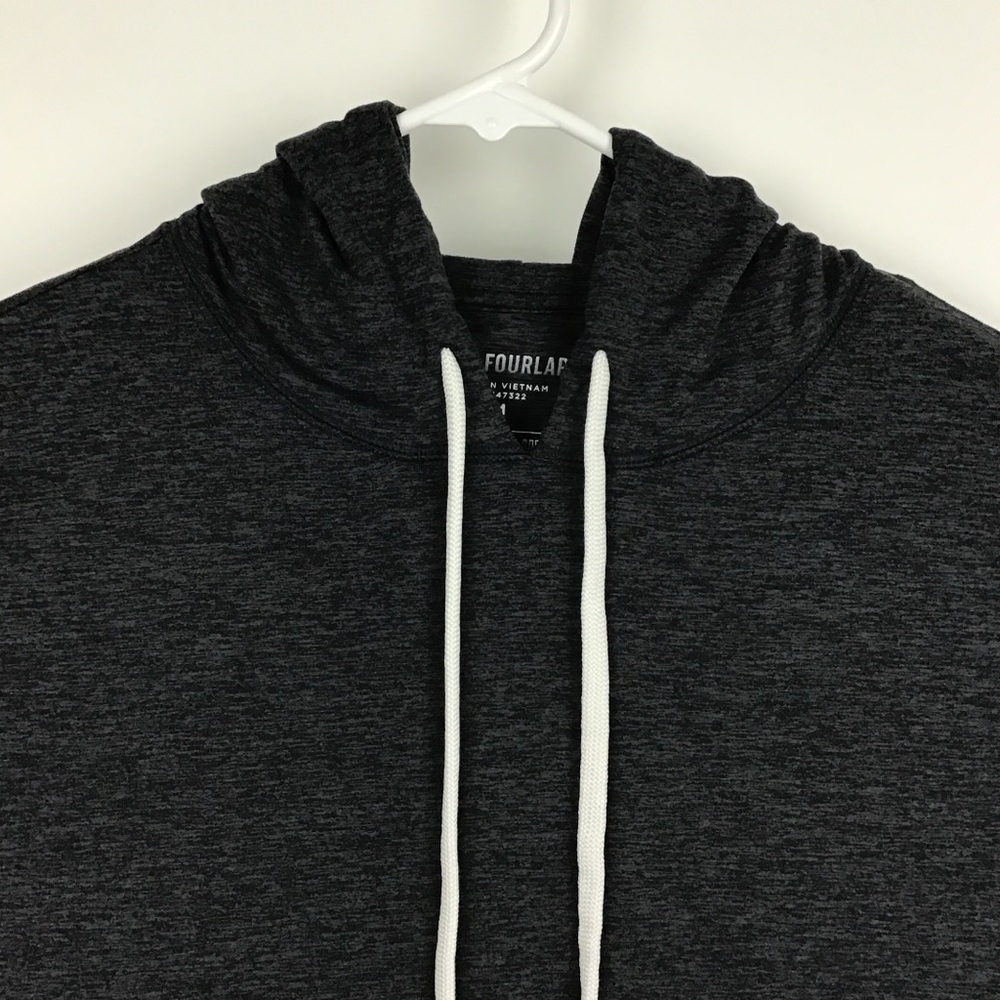 Fourlaps men’s long sleeve pullover performance hoodie medium - Picture 2 of 12